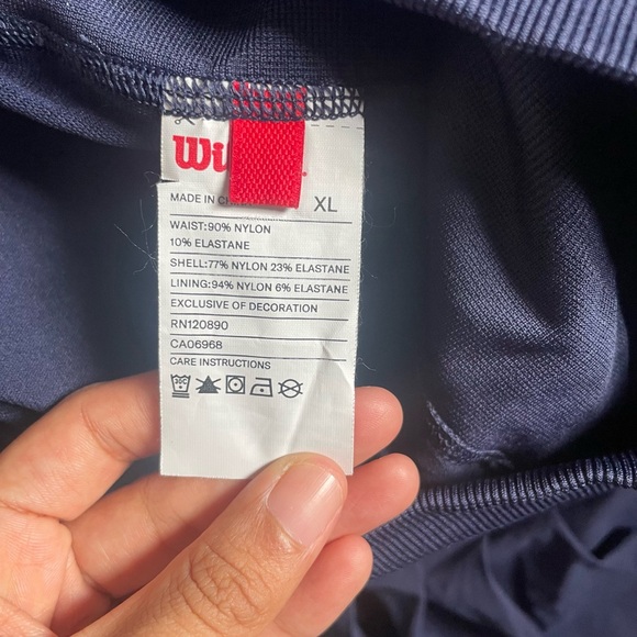 Wilson Midtown Tennis Skirt, XL - Picture 3 of 3